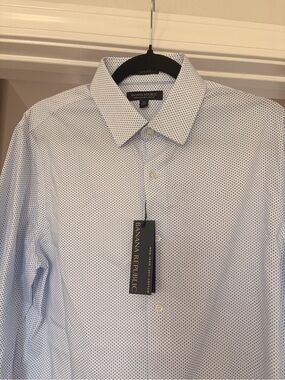 Banana Republic Light Blue Slim Fit Dress Shirt